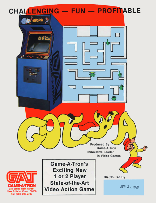 Got-Ya (12-24-1981, prototype[Q]) Game Cover